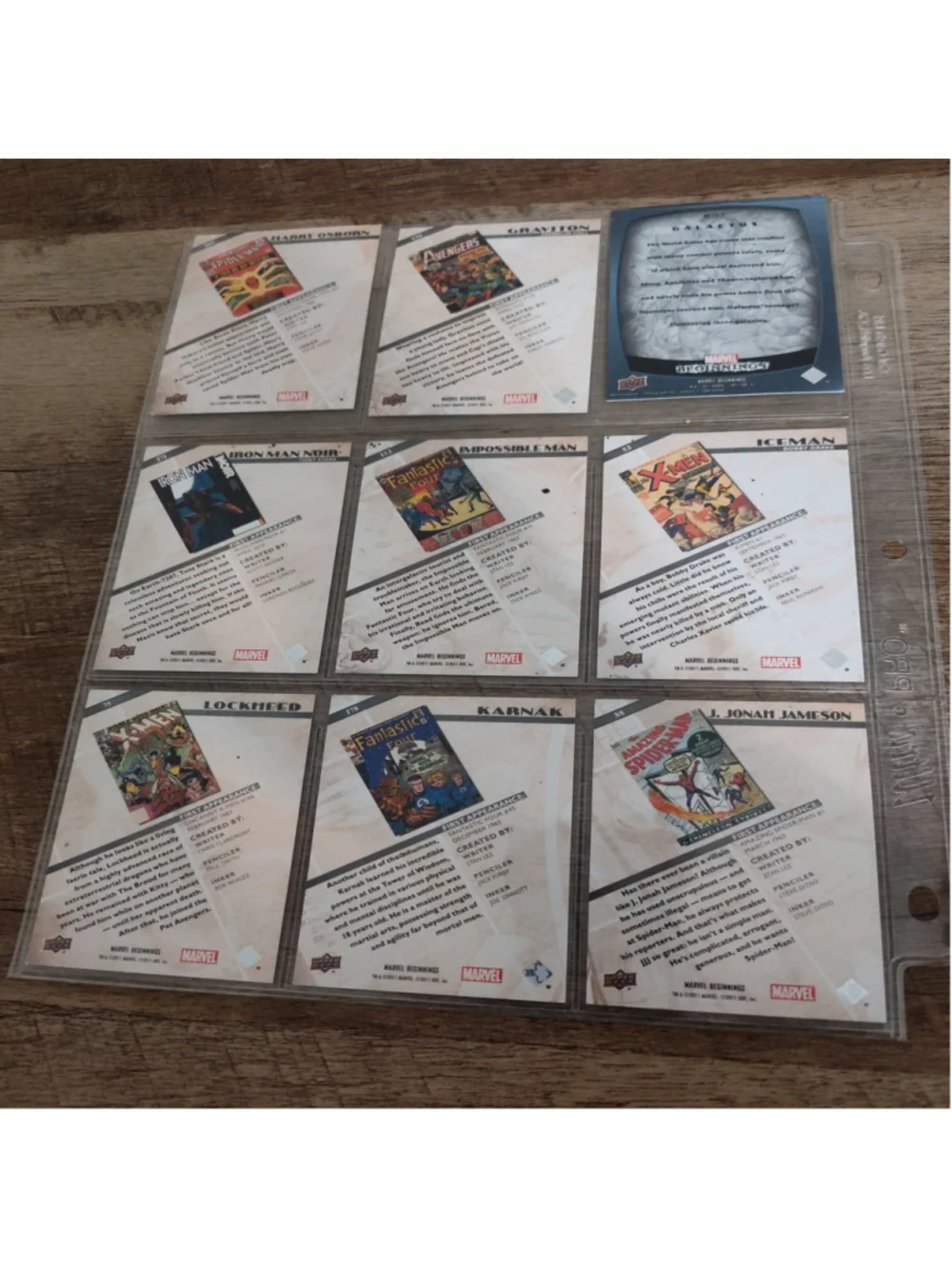 Marvel Trading Cards - Picture 8 of 8